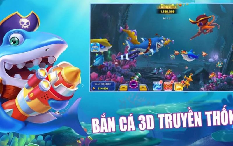 đánh giá bắn cá vip 4d với đồ họa và gameplay hấp dẫn
