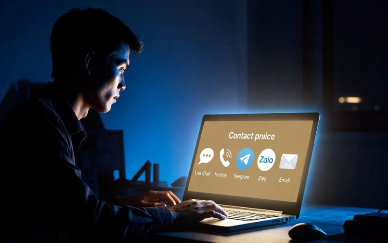 hỗ trợ khách hàng hitclub qua nhiều phương thức